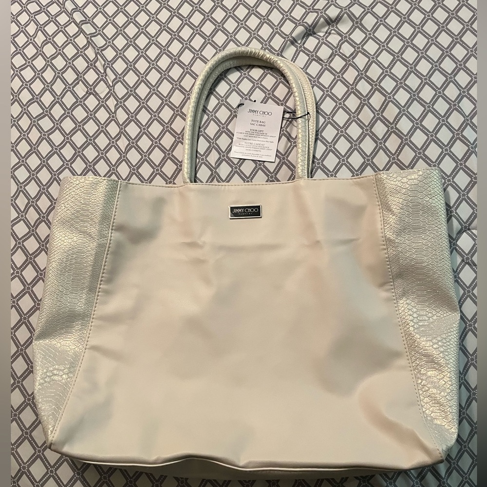 Jimmy Choo Parfums Tote Bag.